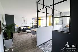 Verriere Sur Mesure Pour Ce Projet A Chaville Par Axiome Interior Design Verriere Surmesure Blackandwhite Sejour Livi Architecte Interieur Chaville Design