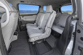 Interior storage space is excellent with up to 77.9 cubic feet of cargo area. 2022 Honda Odyssey