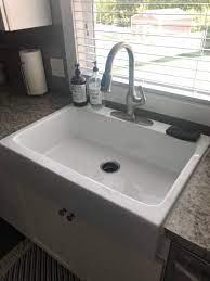 Huge selection · name brands · free shipping · low prices Sinkology Josephine Apron Front Farmhouse 34 In 3 Hole Single Bowl Kitchen Sink In Crisp White Sk450 34fc The Home Depot In 2021 Single Bowl Kitchen Sink Farmhouse Sink Kitchen Apron Front Kitchen Sink
