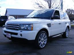 Range Rover Sport Supercharged White Alaska White 2008 Land Rover Range Rover Sport Supercharged With Tan Salmon Int Range Rover Sport Land Rover Range Rover