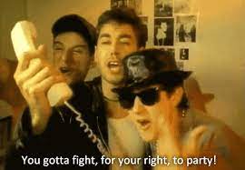 A community for those with interest in square enix's original mmorpg, final fantasy xi (ffxi, ff11). Fight For Your Right To Party Gifs Get The Best Gif On Giphy