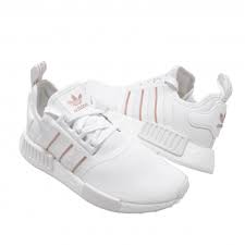 Brand new in box, 100% authentic adidas nmd shoes. Adidas Wmns Nmd R1 Cloud White Rose Gold Metallic Kicksonfire Com