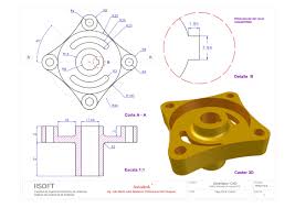 Practica Calificada N 04 Para El Viernes 23 Practica Solo En 3d Autocad Isometric Drawing Industrial Design Sketch Interesting Drawings