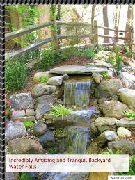 8 Great Ideas For Back Yard Waterfall Inspiration Sadovyj Vodopad Sadovye Idei Vodopady