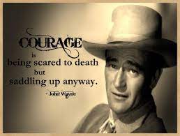 8x6 John Wayne Courage Motivational Saying Framed Print 5 00 Via Etsy John Wayne Quotes Inspirational Quotes Motivational Quotes