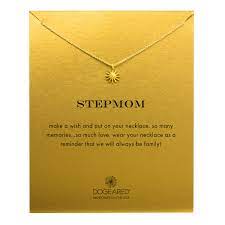 Stepmom Make A Wish Gold Dipped Step Mom Gifts Step Moms Dogeared Necklace
