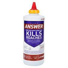 While this mix is highly toxic to cockroaches, it is relatively harmless to humans and pets. Jt Eaton Boric Acid Crawling Insect Killer