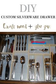 Custom pacific silvercloth® silver flatware drawer inserts crafted by silverguard to fit your drawer dimensions, flatware pattern utensils and quantities. Creating A Custom Wooden Drawer Organizer Major Hoff Takes A Wife Family Recipes Travel Inspiration