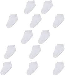 Touched By Nature Baby Organic Basic White No Show Socks 12pk 0 6 Months Price In Saudi Arabia Amazon Saudi Arabia Kanbkam