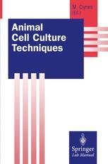 In a cell culture technique, cells are removed from an animal or a plant and grown subsequently in a favorable environment. Animal Cell Culture Techniques Martin Clynes Springer