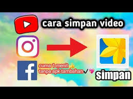 Cara Download Video Dari Youtube Instagram Facebook Ke Galery Tanpa Apk Tambahan Youtube Di 2020 Video Youtube Facebook