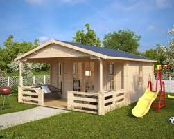 Grosses Gartenhaus Mit Terrasse Heinz 22m 58mm 4x9 Hansagarten24 Gartenhaus Mit Terrasse Gartenhaus Mit Veranda Gartenhaus