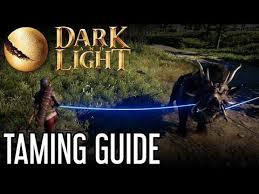Dark And Light Taming Guide Youtube