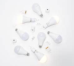 Why would a light bulb keep blowing? Brightliving Set Of 8 Led Light Bulbs With Built In Battery Qvc Com