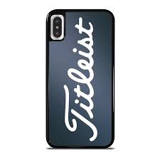 Black And White Mobile Cover Design Titleist Logo Iphone X Xs Case Cover Case Iphone Rubber Case