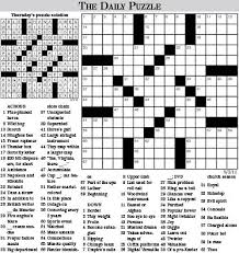 Why you need the daily crossword puzzle printable. Crossword Puzzle Puzzles Redandblack Com