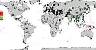They're a cave dwelling family who lived some 80,000 years ago. A World Map Of Neanderthal And Denisovan Ancestry In Modern Humans The Archaeology News Network