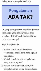 The copyright of the image is owned by the owner, this website only displays a few snippets of several keywords that are put together in a post summary. Job Malaysia Simpan Nota Cara Perkenalkan Diri Semasa Facebook