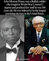 John Morton-Finney lived an extraordinary life. He was born in 1889, and he  faced barriers that made education and professional success difficult. But  he never stopped trying. He served in the U.S.