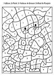 Your child will love coloring his favorite zoo animals. Resultado De Imagen De Free Printable Color By Number For Adults Color By Number Printable Kindergarten Colors Color By Numbers