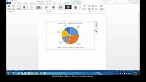 Creating A Pie Chart In Word