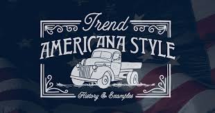 If farmhouse style is sweeping the nation, for example, then one way to do americana would be to incorporate farmhouse elements within your home decor. Design Trend Americana Style Creative Market Blog