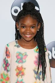 The several cute braids and the black and white band make the long hairstyle impressive and luscious. 14 Easy Hairstyles For Black Girls Natural Hairstyles For Kids