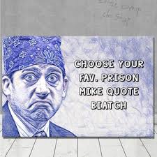 Prison Mike Light Switch Cover, Prison Mike, the Office, Prison Mike the  Office, the Office Prison Mike