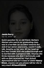 Who remembers who they walked with at graduation?