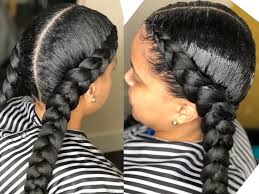 Especially when curls, coils and waves are this versatile! 2 Cornrows Feed In Braids With Hair Miracles Beauty Salon Facebook