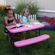Have To Have It Lifetime Products Kids Folding Picnic Table Pink 89 99 Folding Picnic Table Kids Folding Chair Lifetime Tables
