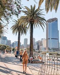 The Winter Winds Cant Keep The Sunshine Away Jess Williamson8 Is Absolutely Glowing In Brisbane S South Bank Precinc South Bank Brisbane Brisbane Queensland