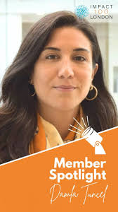 🔦Member Spotlight , This week our Member Spotlight turns to Damla Tuncel.  , Watch
