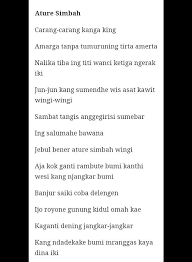 Iwak hiu surat lan baya sing mbiyene padha urip ana ing segara saben dina mung tansah tukaran rebutan dadi panguwasa bahasa krama ne adalah. Contoh Basa Rinengga Tembung Saroja Tugas Sekolah