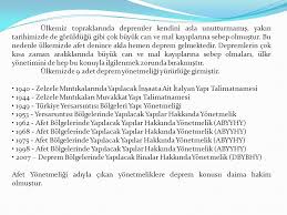 Yıldız teknik üniversitesi fen bilimleri enstitüsü afet bölgelerinde yapılacak yapılar hakkında yönetmelik ile eurocode 8'in çelik yapılar için proje… afet blgelernde yapılacak yapılar hakkında ynetmelk le eurocode 8n elk yapılar n. Dunden Bugune Deprem Yonetmeligi Ppt Indir