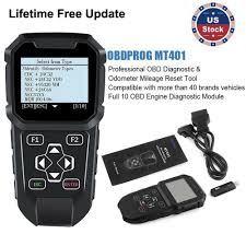 Details About Obdprog Mt401 Odometer Adjustment Mileage Correction Obdii Diagnosti Tool