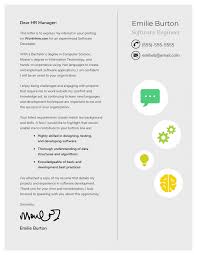 An interviewer can read and understand everything by looking at the cover letter without opening a resume. 20 Creative Cover Letter Templates To Impress Employers Venngage