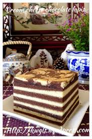 Kek kukus ini juga tahan lebih lama. Cream Cheese Chocolate Lapis Cake å·§å…‹åŠ›å¥¶é…ªåƒå±‚è›‹ç³• Guai Shu Shu