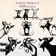 Download Goat Svg Floral Wreath Svg Flower Headband Farm Animal Etsy In 2021 Cute Goats Farm Animals Goats Funny
