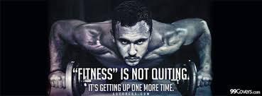 Fitness Quotes Facebook Covers Fitness Is Not Quiting Facebook ... via Relatably.com