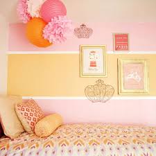 Fresh Kids Room Color Combo Pink Orange Shared Girls Room Yellow Girls Room Colorful Kids Room