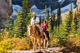 Lodging options for banff & lake louise. Summer Trail Rides Brewster Adventures