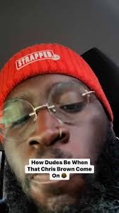 How Dudes Be When That Chris Brown Come On 😂 #onmystepdaddy #comedy