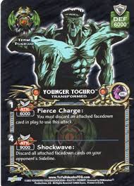 Yu yu hakusho (2002 tv show) toguro (younger brother) dameon clarke. Younger Toguro Transformed Dark Tournament Evo Trollandtoad