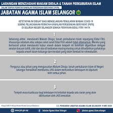 Ketika memasuki areal kuburan mengucapkan salam. Jais Keluar Larangan Ziarah Kubur Pada Hari Raya Aidilfitri