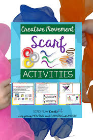 Scarf And Ribbon Movement Activity Presentation Posters Flashcards Movement Activities Preschool Music Activities Movement Preschool
