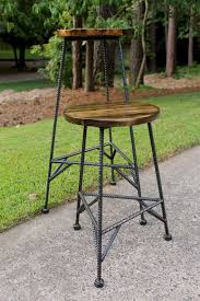 Reclaimed Wood Bar Stools Metal Bar Stools Industrial Bar Etsy Rustic Bar Stools Reclaimed Wood Bars Bar Stools