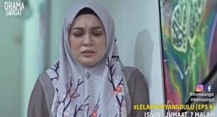 Hazrul is released from prison after three years. Tonton Drama Lelakimu Yang Dulu Episod 4