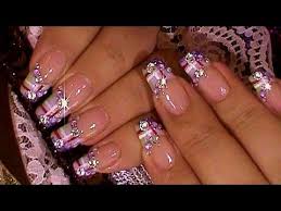 ← lavender hue nail art design ← 89 amazing nail art design ideas that you should try. Plaid Glam Purple Lavender Nail Art Design Tutorial Youtube