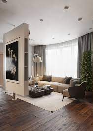 A New Project In A Modern Style On Behance Modern Livingroom Woodfloor House Design Decor Interior Design Home Decor